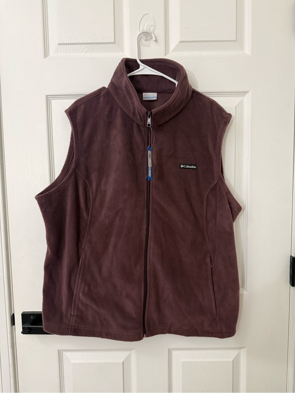 Columbia Kids Brown Fleece Vest - Zip Front Layer